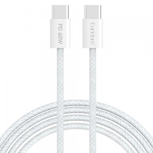 کابل شارژ USB-C به USB-C ارلدام مدل EC-190C-C طول 1 متر توان 60 وات