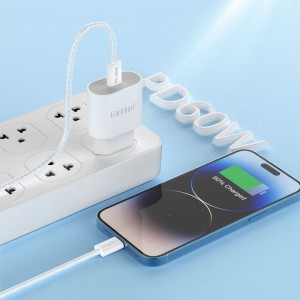 کابل شارژ USB-C به USB-C ارلدام مدل EC-190C-C طول 1 متر توان 60 وات