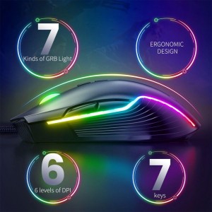 ماوس باسیم گیمینگ اونیکوما مدل CW905
