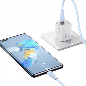 کابل شارژ USB-C به USB-C یوسمز مدل SJ716  طول 1 متر توان 60 وات