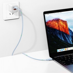 کابل شارژ USB-C به USB-C یوسمز مدل SJ716  طول 1 متر توان 60 وات