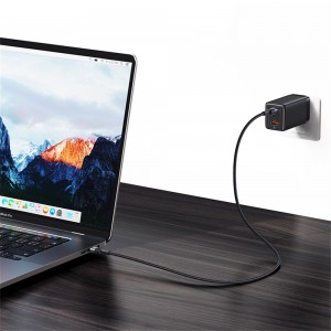 کابل شارژ USB-C به USB-C یوسمز مدل SJ727  طول 1.2 متر توان 240 وات