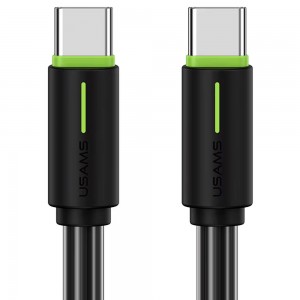 کابل شارژ USB-C به USB-C یوسمز مدل SJ734  طول 1 متر توان 60 وات