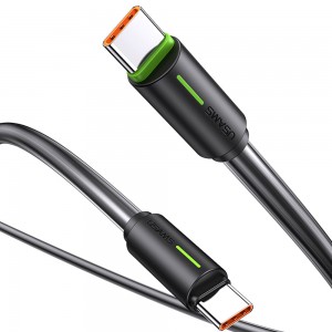 کابل شارژ USB-C به USB-C یوسمز مدل SJ734  طول 1 متر توان 60 وات