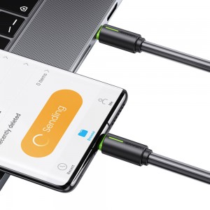 کابل شارژ USB-C به USB-C یوسمز مدل SJ734  طول 1 متر توان 60 وات
