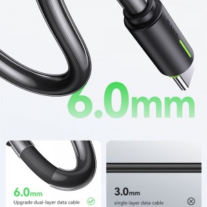 کابل شارژ USB-C به USB-C یوسمز مدل SJ734  طول 1 متر توان 60 وات