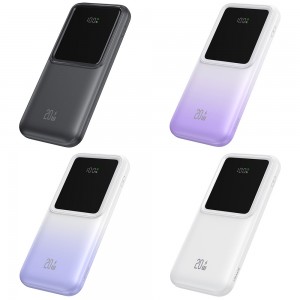 پاوربانک یوسمز مدل CD193 ظرفیت 10000 توان 22.5 وات با کابل متصل