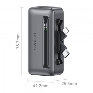 پاوربانک یوسمز مدل CD233 ظرفیت 4500 توان 20 وات با کابل متصل