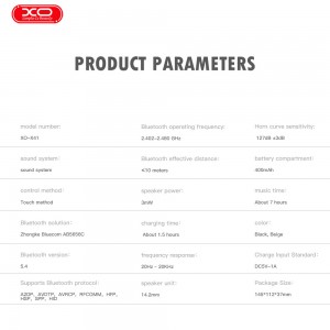 هندزفری بلوتوثی ایکس او مدل XO XO-X41