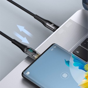 کابل شارژ USB به Type-C یوسمز مدل SJ592 طول 1.2 متر توان 66 وات