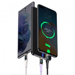 کابل شارژ USB-C به USB-C یوسمز مدل SJ590  طول 1.2 متر توان 100 وات