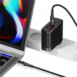 کابل شارژ USB-C به USB-C یوسمز مدل SJ590  طول 1.2 متر توان 100 وات