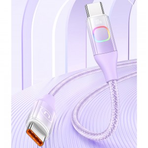 کابل شارژ USB-C به USB-C یوسمز مدل SJ640  طول 1.2 متر توان 100 وات