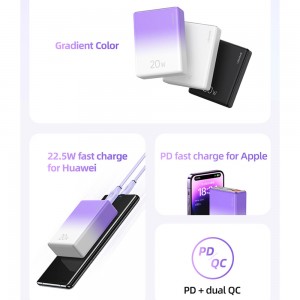 پاوربانک یوسمز مدل CD192 ظرفیت 10000 توان 22.5 وات