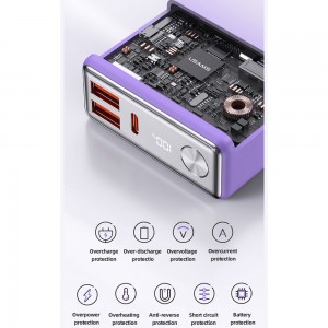 پاوربانک یوسمز مدل CD192 ظرفیت 10000 توان 22.5 وات