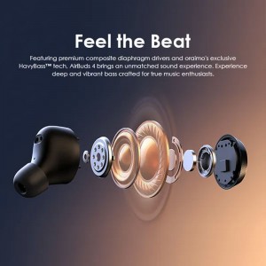 هندزفری بلوتوثی اورایمو AirBuds 4 OTW-340