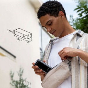 پاوربانک انکر Prime مدل A13350 ظرفیت 12000 میلی آمپر توان 130 وات