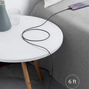 کابل شارژ USB-C به USB-C انکر مدل Ultra-Durable A8753 طول 1.8 متر توان 60 وات