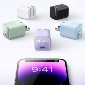 شارژر دیواری انکر مدل Anker Zolo A2698 توان 30 وات