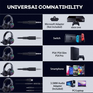 هدفون گیمینگ سیم دار اونیکوما Onikuma X7 Pro