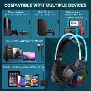 هدفون گیمینگ سیم دار اونیکوما Onikuma X15 Pro