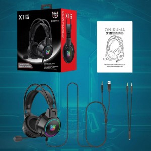 هدفون گیمینگ سیم دار اونیکوما Onikuma X15 Pro