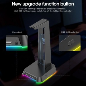 پایه نگهدارنده هدفون گیمینگ اونیکوما مدل ST2 RGB