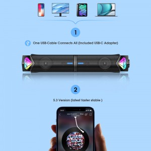 اسپیکر دسکتاپ بلوتوثی اونیکوما مدل L1