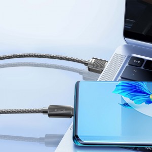 کابل شارژ USB به Type-C ارلدام مدل EC-187C طول 1 متر توان 2.4 آمپر