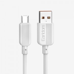 کابل شارژ USB به micro USB ارلدام مدل EC-183M طول 1 متر توان 2.4 آمپر