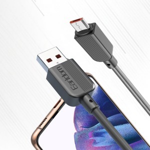 کابل شارژ USB به micro USB ارلدام مدل EC-183M طول 1 متر توان 2.4 آمپر