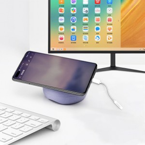 مبدل تایپ سی به جک 3.5 میلی متری ارلدام مدل OT69