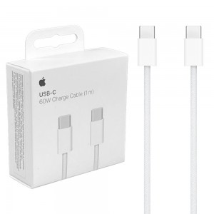 کابل شارژ USB-C به USB-C اپل اورجینال A2795 طول 1 متر