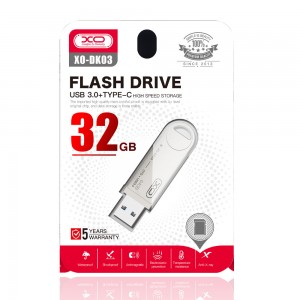 فلش مموری USB 3.0 ایکس او مدل DK03 ظرفیت 32 گیگابایت