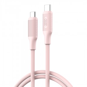 کابل شارژ USB-C به USB-C ایکس او NB-Q265B طول 1 متر توان 60 وات