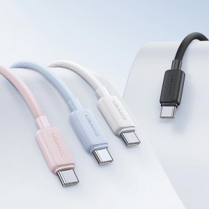 کابل شارژ USB-C به USB-C یوسمز مدل SJ696 طول 2 متر توان 60 وات