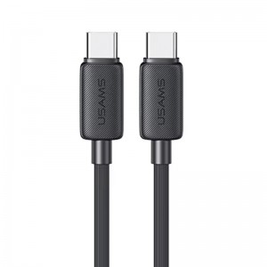 کابل شارژ USB-C به USB-C یوسمز مدل SJ696 طول 2 متر توان 60 وات