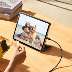 کابل شارژ USB-C به USB-C بیسوس مدل Tungsten Gold CAWJ040201 طول 3 متر توان 240 وات