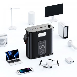 پاوربانک یوسمز مدل CD196 ظرفیت 80000 میلی آمپر توان 130 وات