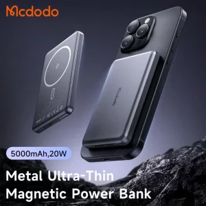 پاوربانک مگ سیف مک دودو مدل MC-464 ظرفیت 5000 میلی آمپر ساعت توان 20 وات