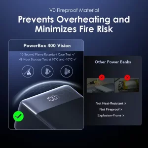 پاوربانک اورایمو مدل OPB-7400Q ظرفیت 40000 میلی آمپر توان 22.5 وات