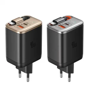 شارژر دیواری سه پورت مک دودو CH-428 توان 40 وات با کابل تایپ سی