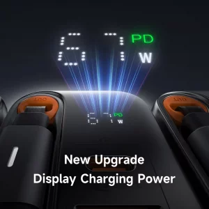 شارژر دیواری سه پورت مک دودو CH-410 توان 67 وات با کابل تایپ سی