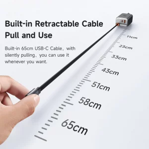 شارژر دیواری سه پورت مک دودو CH-410 توان 67 وات با کابل تایپ سی