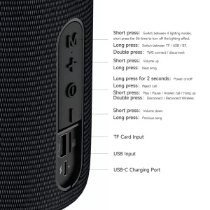 اسپیکر بلوتوثی قابل حمل مک دودو مدل BS-141