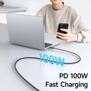 کابل شارژ USB-C به USB-C مک دودو مدل CA-561 طول 1.2 متر توان 100 وات
