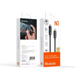 کابل شارژ USB-C به USB-C مک دودو مدل CA-578 طول 1.2 متر توان 60 وات