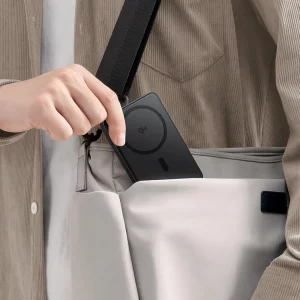 پاوربانک مگنتی بیسوس مدل Airpow II Qi2 P10080000123-00 ظرفیت 10000 توان 22.5 وات