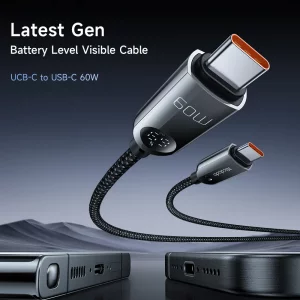 کابل شارژ USB-C به USB-C مک دودو مدل CA-478 طول 1.2 متر توان 60 وات