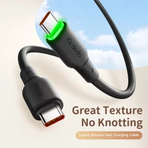 کابل شارژ USB-C به USB-C مک دودو مدل CA-477 طول 1.2 متر توان 65 وات